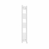 Bergen 1600 x 300mm Straight White Thermostatic Touch Control Wifi Electric Heated Towel Rail