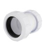 Plastic Compression 40mm X 32mm Reducing Coupling White