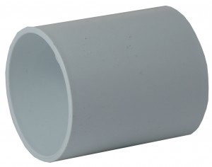 Waste Solvent Weld 40mm Coupling White