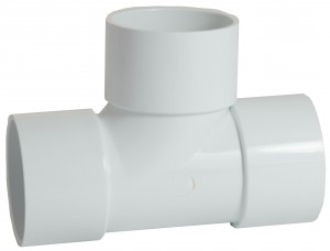 Waste Solvent Weld 32mm 90 Degree Tee White
