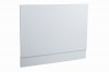 Calm White 700mm Wooden Bath End Panel