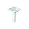 RAK-Resort 550mm Basin with Full Pedestal