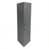 Gloss Grey Wall Hung High 2 door Cabinet Cupboard 1400mm