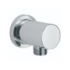 Thurso Round Outlet Elbow Chrome