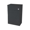Imperio Porto - 600 Back To Wall Toilet Unit - Anthracite