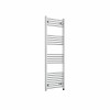 Bergen 1400 x 500mm Straight Chrome Prefilled Electric Heated Towel Rail