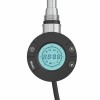 Tenby Round Button Screen Thermostatic Heating Element 1000W Black with Wifi