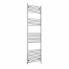 Bergen 1800 x 600mm Straight Chrome Thermostatic Touch Control Electric Heated Towel Rail