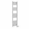 Bergen 1800 x 400mm Straight Chrome HEC Thermostatic Electric Heated Towel Rail