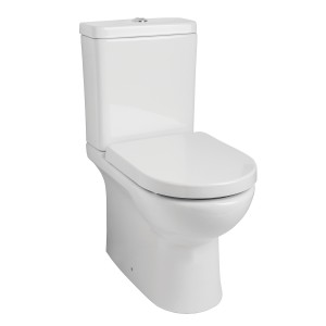 Imperio Sparti - Rimless Closed Back Close Coupled Toilet With Cistern & Seat