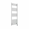 Bergen 1600 x 600mm Straight Chrome Thermostatic Touch Control Electric Heated Towel Rail