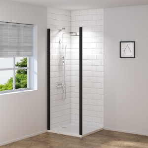 Aqua 760mm Side Panel - Black