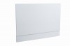 Calm White 800mm Wooden Bath End Panel