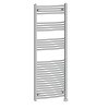 Fjord 1600 x 600mm Curved Chrome Thermostatic Electric Heated Towel Rail