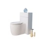 Parallel White 550mm Back To Wall Toilet Unit