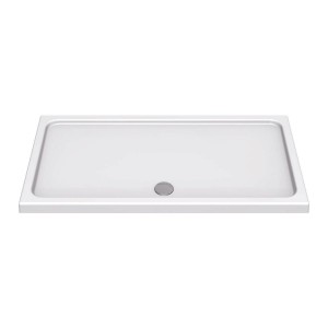 KStone - Anti-Slip 1600 x 900mm Rectangular Shower Tray - White - KS16090SR