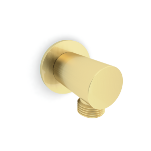 Kartell Ottone - Round Outlet Elbow - Brushed Brass