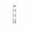 Bergen 1400 x 300mm Straight Chrome Prefilled Electric Heated Towel Rail