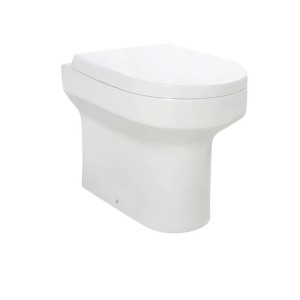 Imperio Corinth - Back to Wall Toilet & D Shape Soft Close Seat