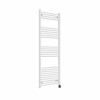 Bergen 1600 x 600mm Straight White Thermostatic Touch Control Wifi Electric Heated Towel Rail