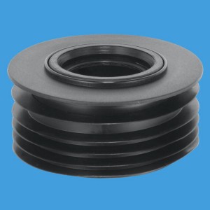 McAlpine DC3-BL - Drain Connector Black 50mm