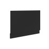 Calm Matt Black 800mm Wooden Bath End Panel