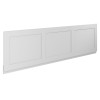 Imperio Bordeaux - 1700mm Traditional Front Bath Panel - Chalk White