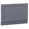 Traditional 800mm Matte Grey Bath MDF End Panel