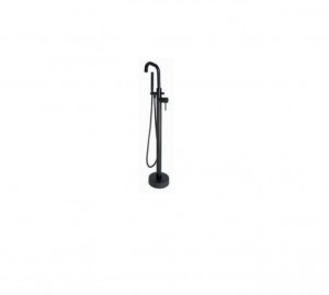 Imperio Barcaza - Modern Freestanding Bath Shower Mixer Tap - Black