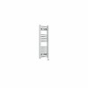 Fjord 800 x 300mm Curved Chrome Thermostatic Touch Control Wifi Electric Heated Towel Rail