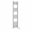 Bergen 1400 x 300mm Chrome Straight Electric Heated Towel Rail