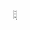 Bergen 600 x 300mm Straight Chrome Thermostatic Touch Control Electric Heated Towel Rail
