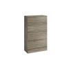 Reid 500mm Back to Wall WC Unit - Grey Oak