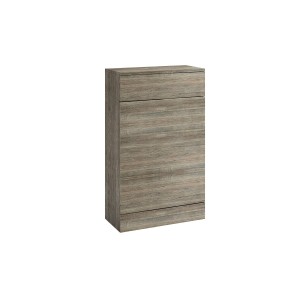 Reid 500mm Back to Wall WC Unit - Grey Oak