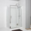 Kartell K-VIT Koncept Sliding Door Shower Enclosure 6mm Glass - 1000 x 760 mm