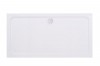 Aquariss - Rectangle White Stone Shower Tray - 1700 x 700mm - Includes Waste