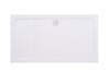 Aquariss - Rectangle White Stone Shower Tray - 1700 x 800mm - Includes Waste