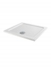 Aquariss - Square White Sparkle Shower Tray - 800 x 800mm - Includes Waste