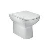 Feel Curved II Square Back To Wall Toilet & Soft Close Seat