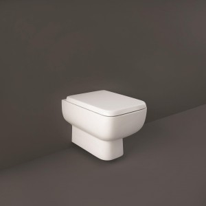 RAK-Series 600 Rimless Wall Hung Toilet and Soft Close Seat