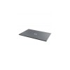 Ash Grey Slate Effect Rectangle Shower Tray - 1700 x 750mm