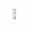 Bergen 800 x 300mm Straight Chrome Thermostatic Touch Control Electric Heated Towel Rail
