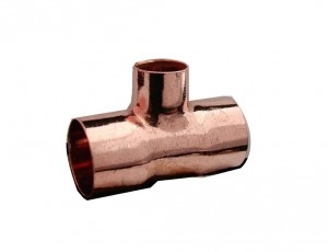 End Feed 15mm X 15mm X 22mm Reducing Tee