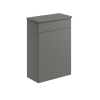 Rydal 500mm Back to Wall WC Unit - Matt Grey