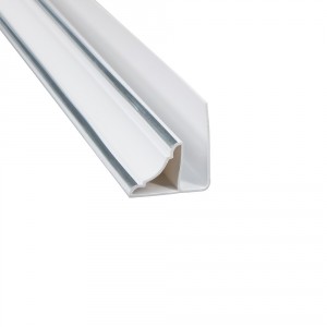 Murar - 5mm PVC Covering Trim - White & Silver