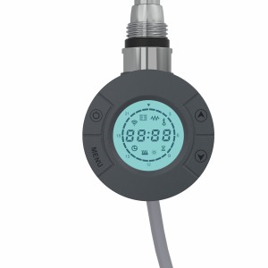 Tenby Round Button Screen Thermostatic Heating Element 200W Anthracite with Wifi