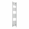 Bergen 1800 x 400mm Straight Chrome Thermostatic Wifi Control Electric Heated Towel Rail