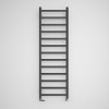 Terma Crystal Modern Grey Bathroom Heated Towel Rail 1560x500mm