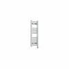 Bergen 800 x 300mm Straight Chrome Thermostatic Touch Control Electric Heated Towel Rail