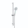 Thurso Round Riser Rail Kit Chrome